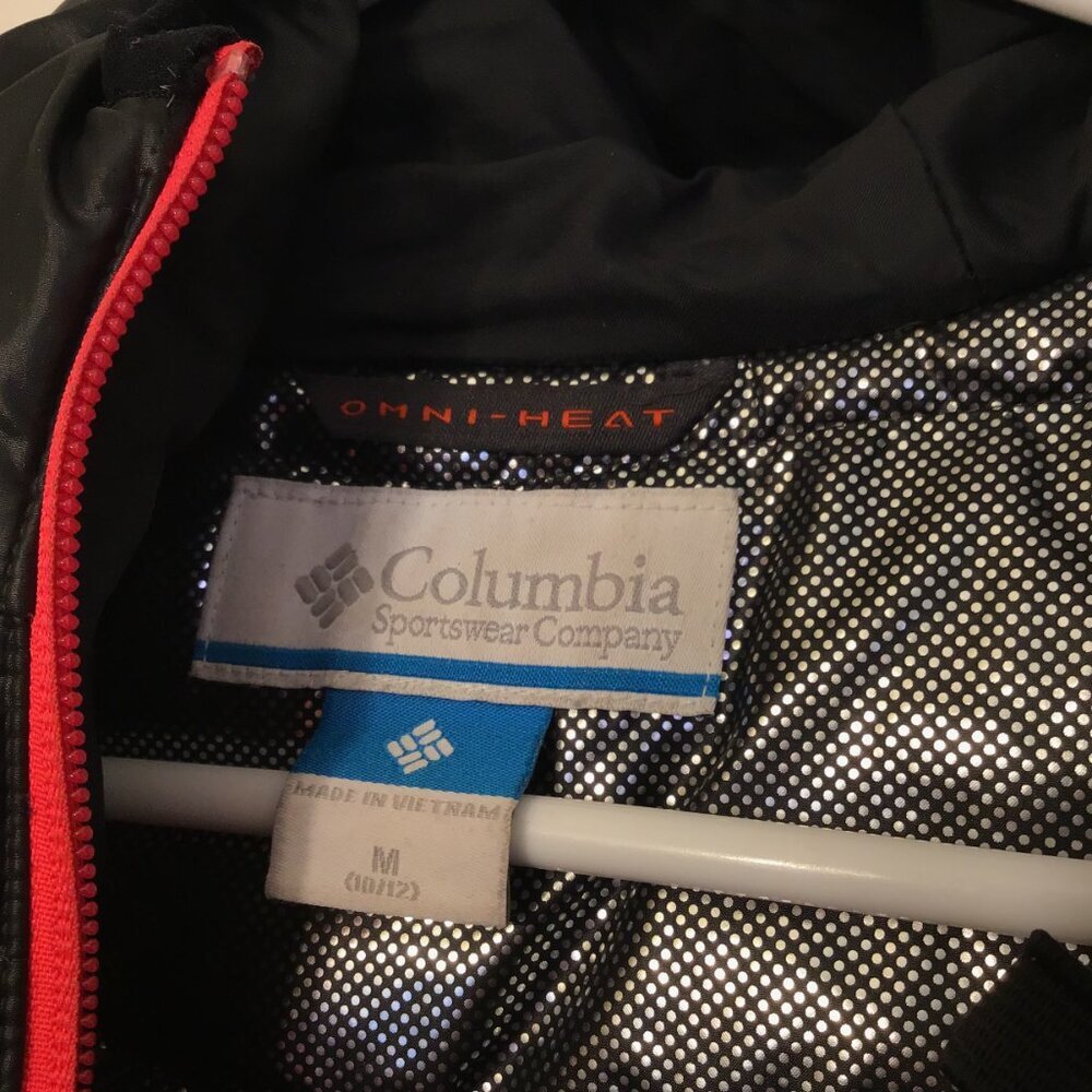 Columbia Kids’ Lightweight Down Hooded Jacket Black Size M (10/12) - Picture 5 of 6